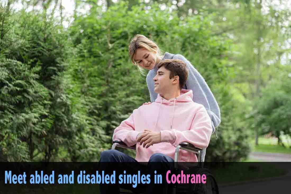 Find disabled singles in Cochrane